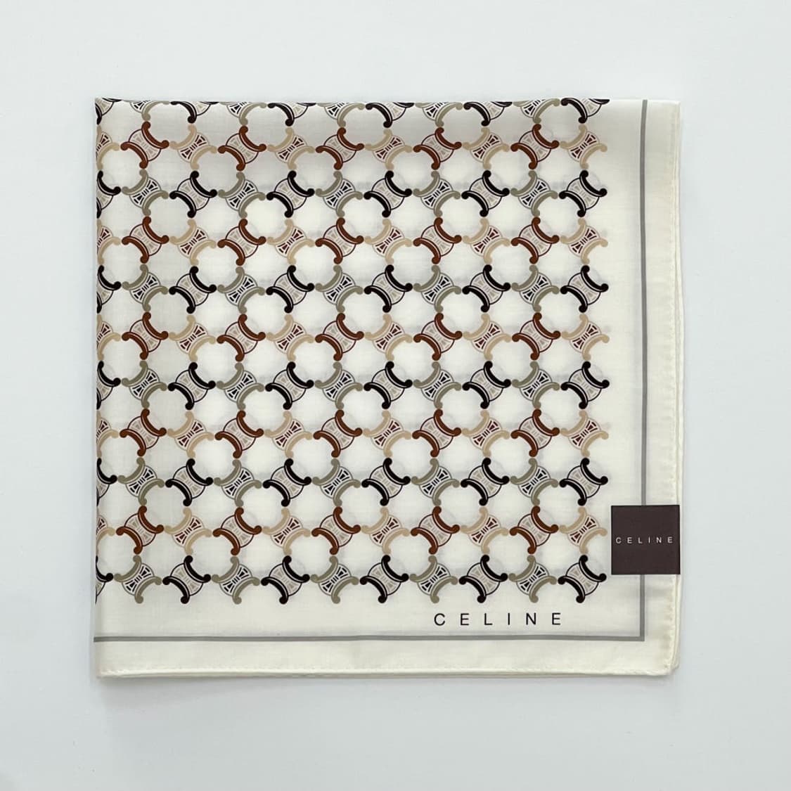 (새상품) celine / 셀린느 쁘띠스카프 손수건 상품이미지5