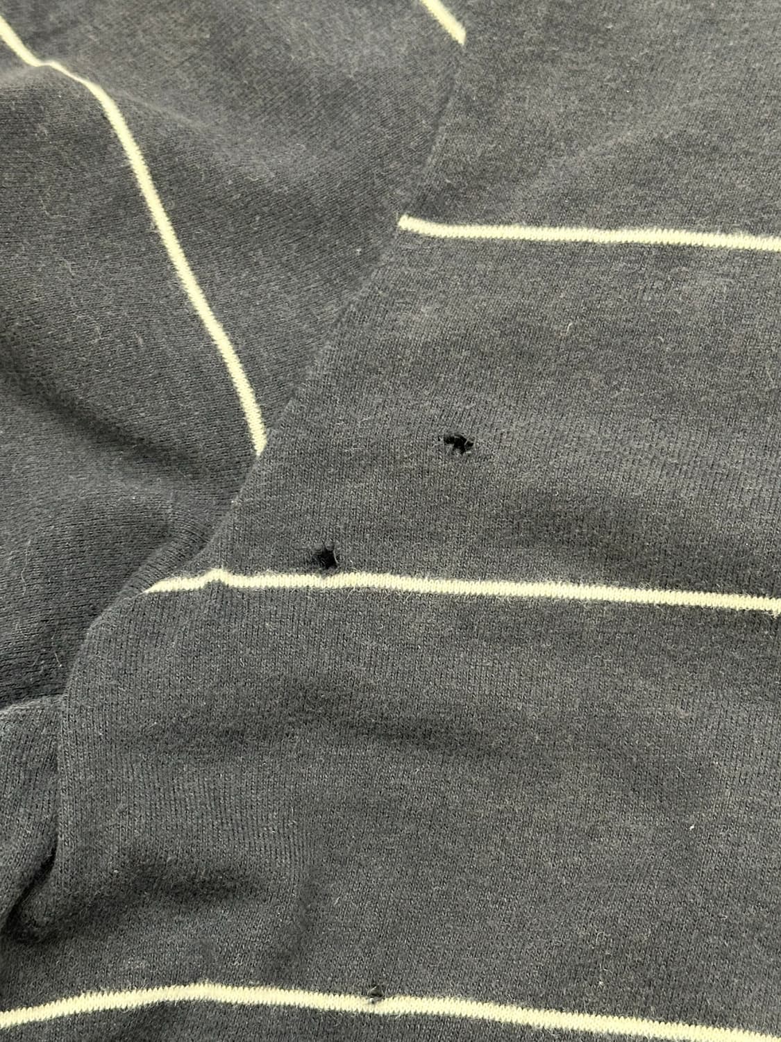 S)홀리스터 빈티지 스트라이프 네이비 카라 반팔 상품이미지7