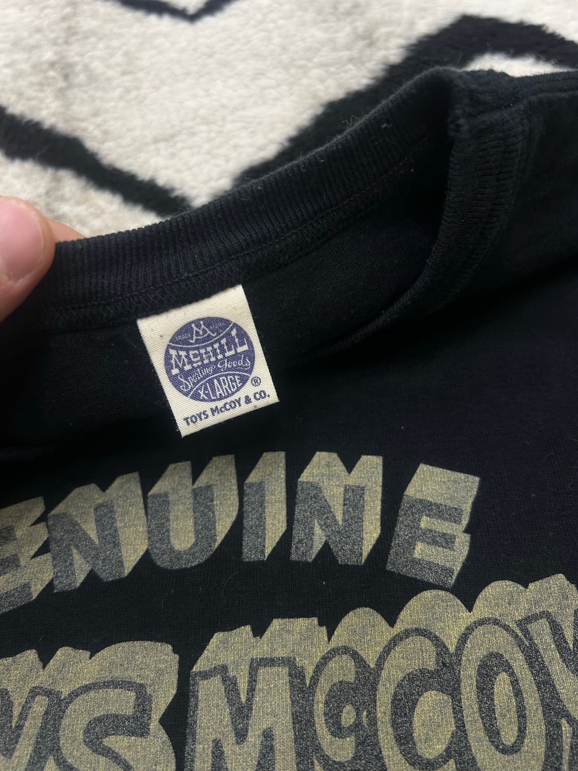 [XL]토이즈맥코이 프린팅 반팔/블랙 상품이미지5