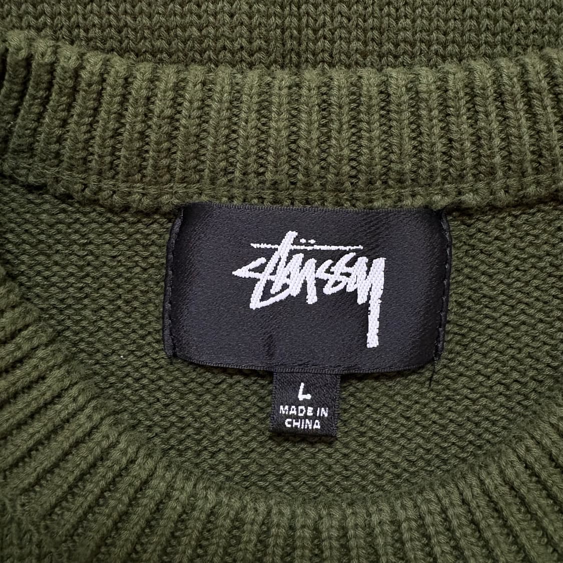 스투시 S컬리 코튼 니트 상품이미지4