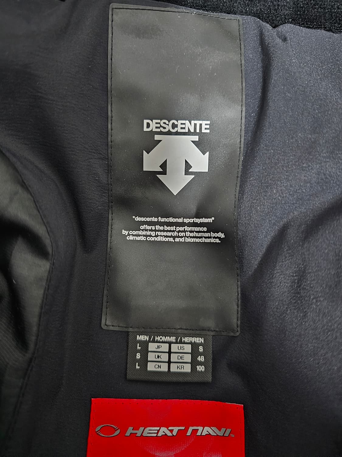 데상트 덕다운 롱패딩 100 상품이미지3