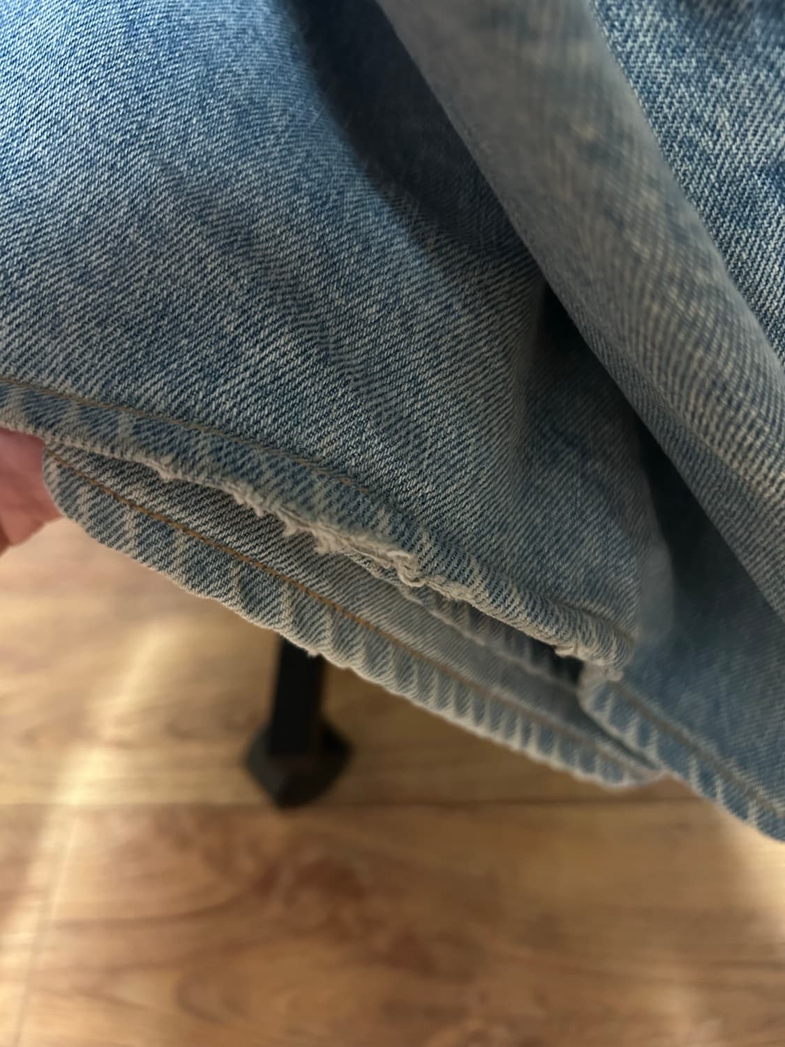 아크네스튜디오 슈퍼 배기핏 진 2023 미드 블루 상품이미지3