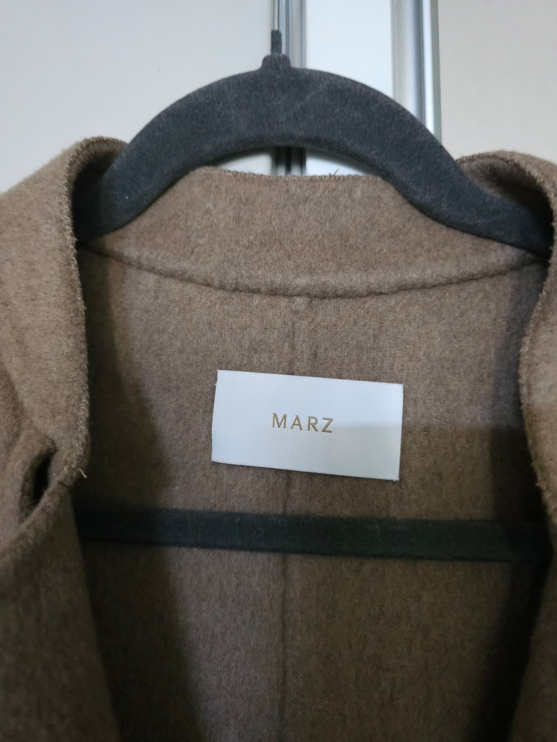 MARZ 마즈 핸드메이드 캐시미어 롱베스트 상품이미지4