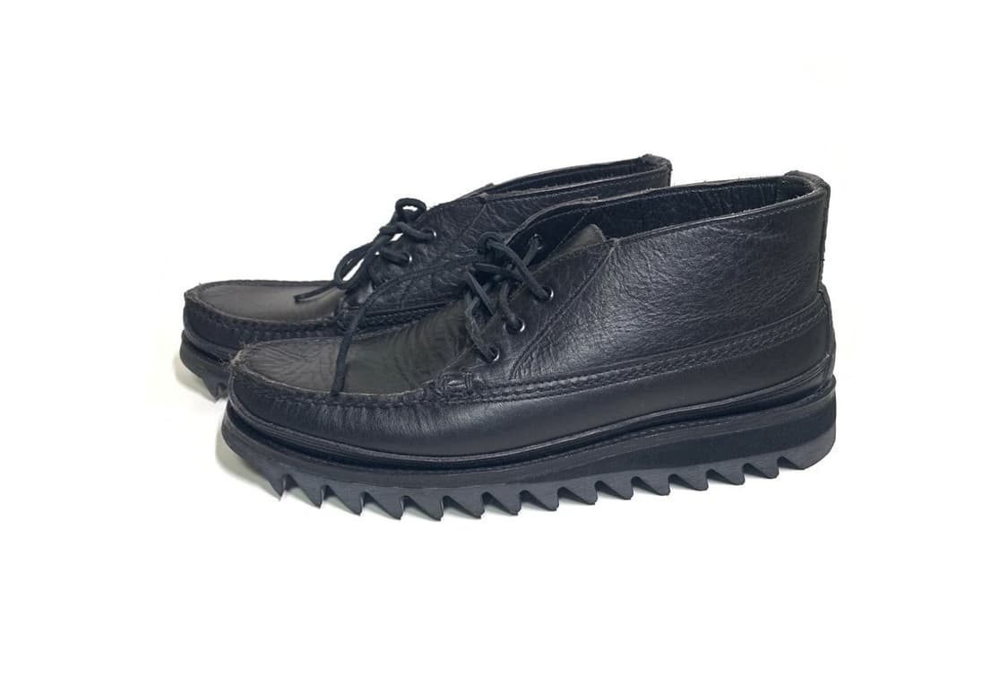 오크스트릿 샤크솔 블랙 리얼레더 가죽 부츠 워커270 상품이미지1