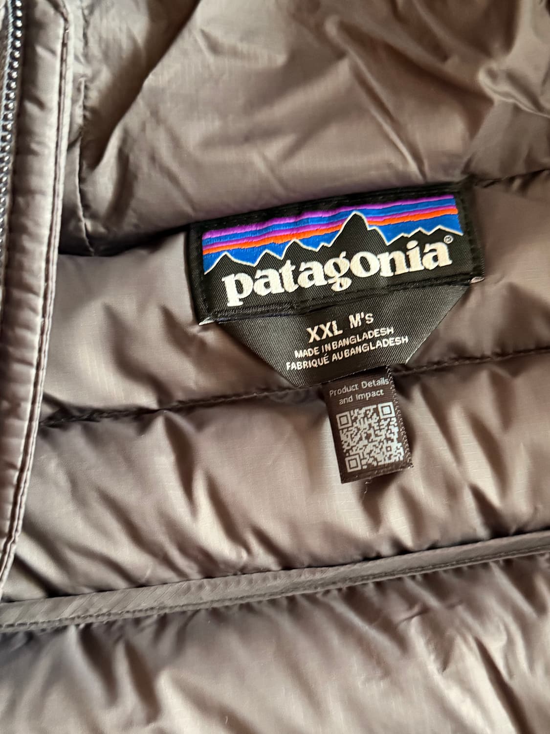 파타고니아 다운 스웨터 후디 그레이 상품이미지5