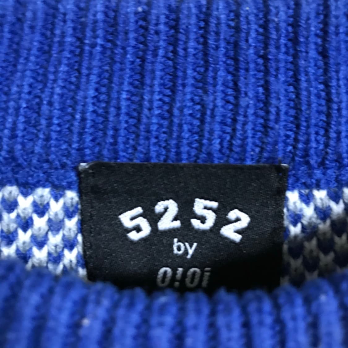 Oioi 단가라 라운드니트 상품이미지3