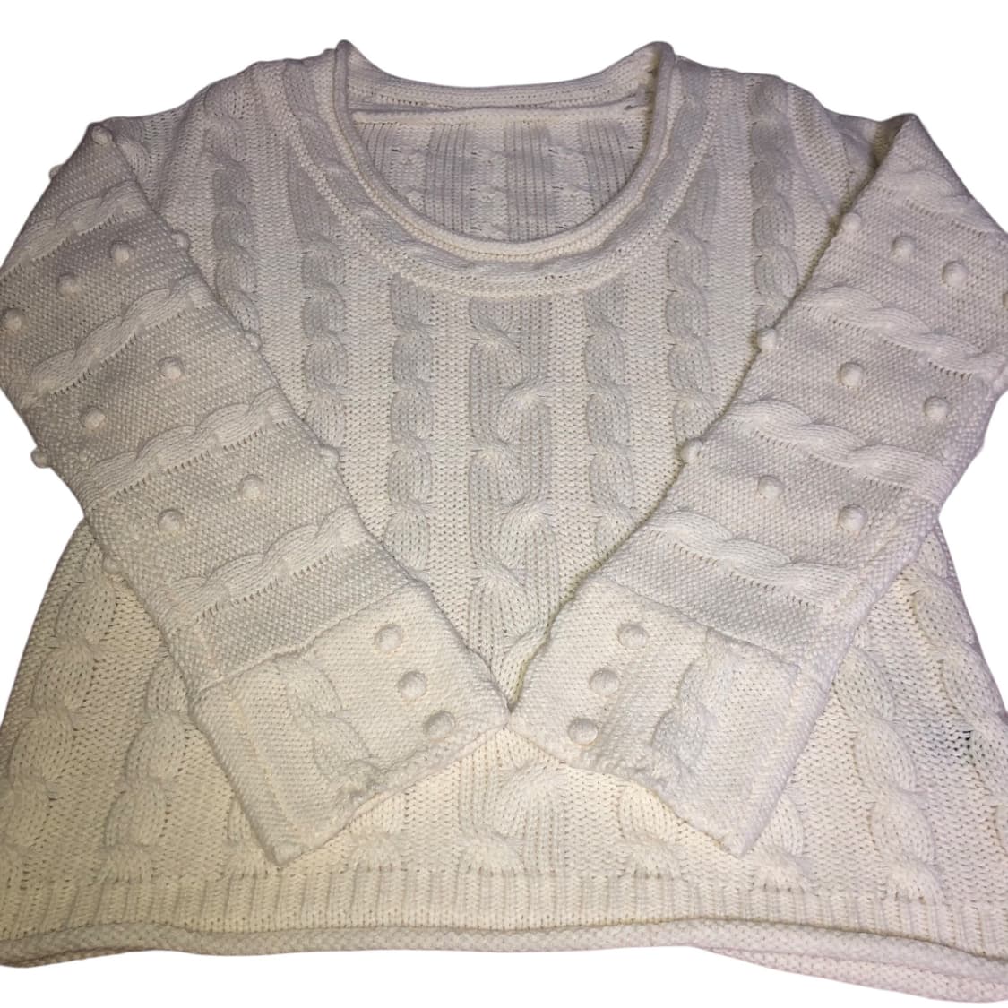 폼폼 케이블 니트 상품이미지2