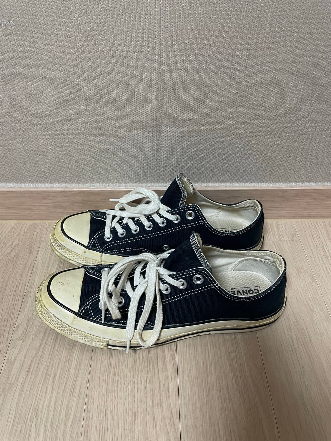 컨버스 척테일러 1970 로우 블랙 270 상품이미지2