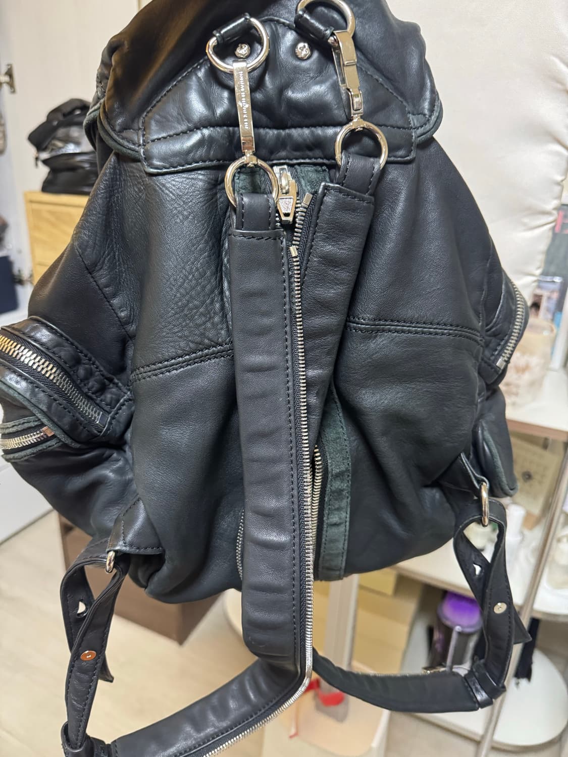 알렉산더왕 램스킨 마르티 투웨이 백팩 상품이미지7