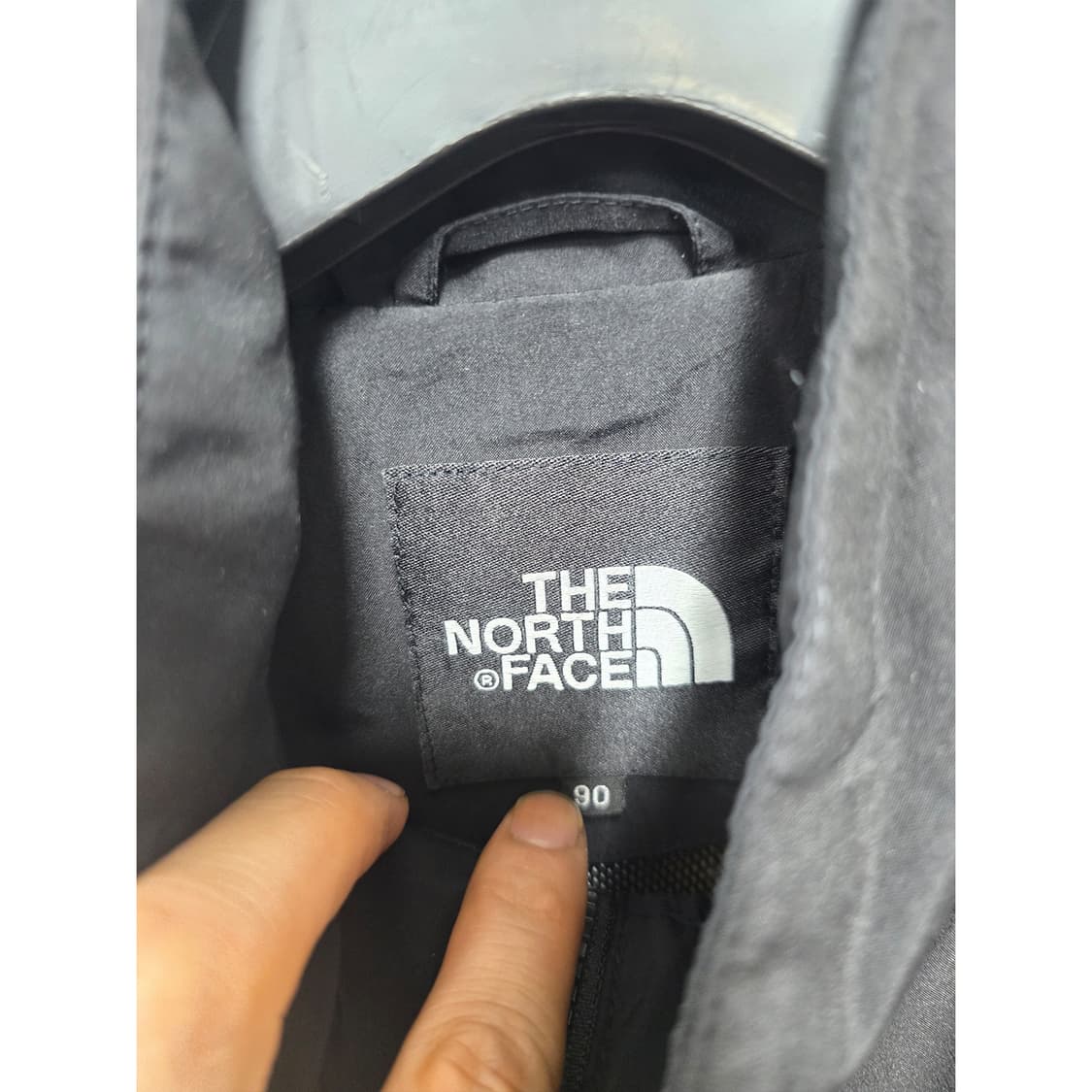 노스페이스 고어텍스 바람막이 블랙 M 상품이미지2