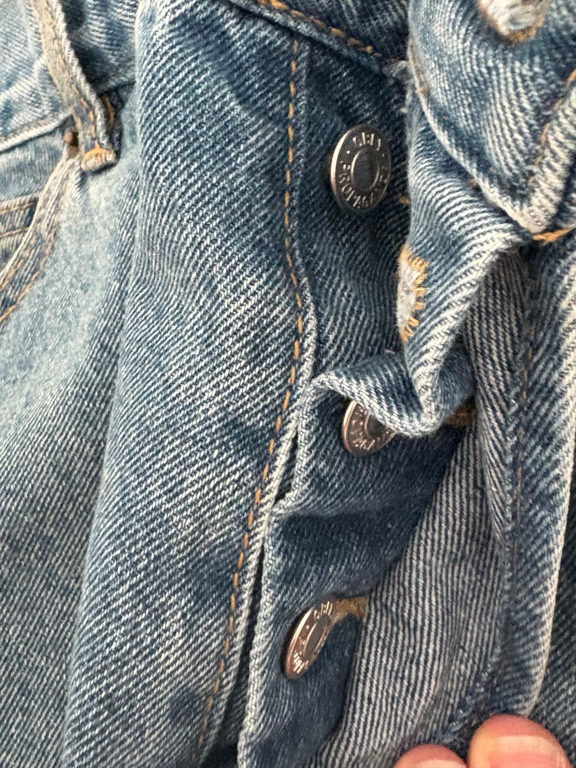 오베이 배기핏 데님 상품이미지4