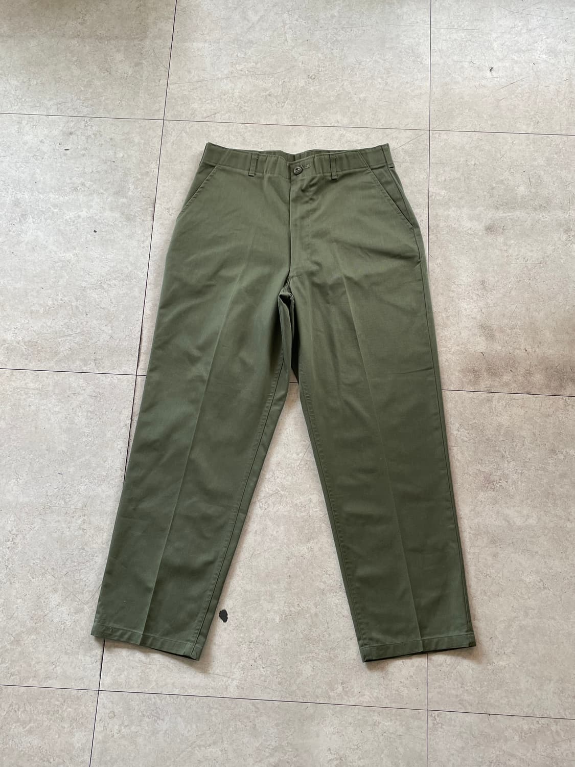 미군 og-507 퍼티그 카키 팬츠바지 상품이미지4