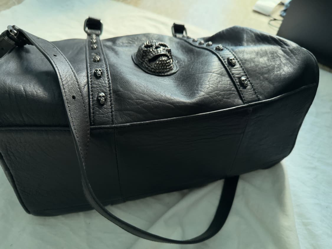 JPN VTG 스컬스터드 오피움 토트 숄더 크로스백 상품이미지2