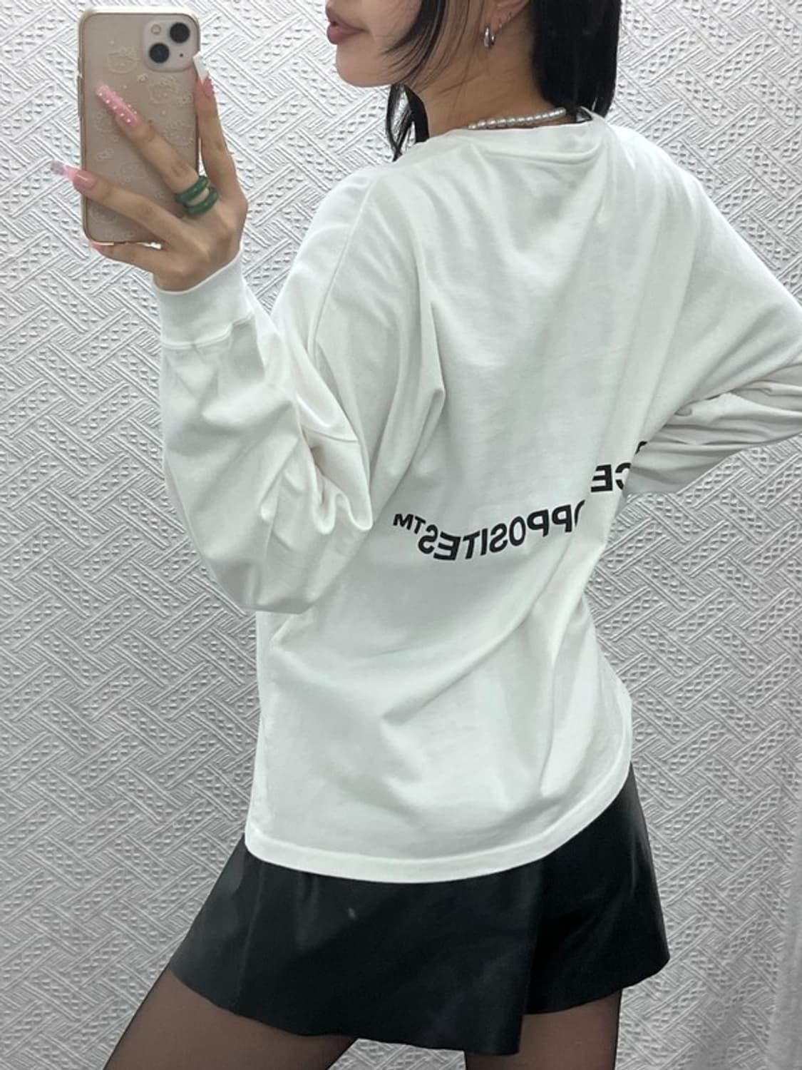 루카 빈티지 캐주얼 레터링 빅로고 롱슬리브 S C12501 상품이미지2