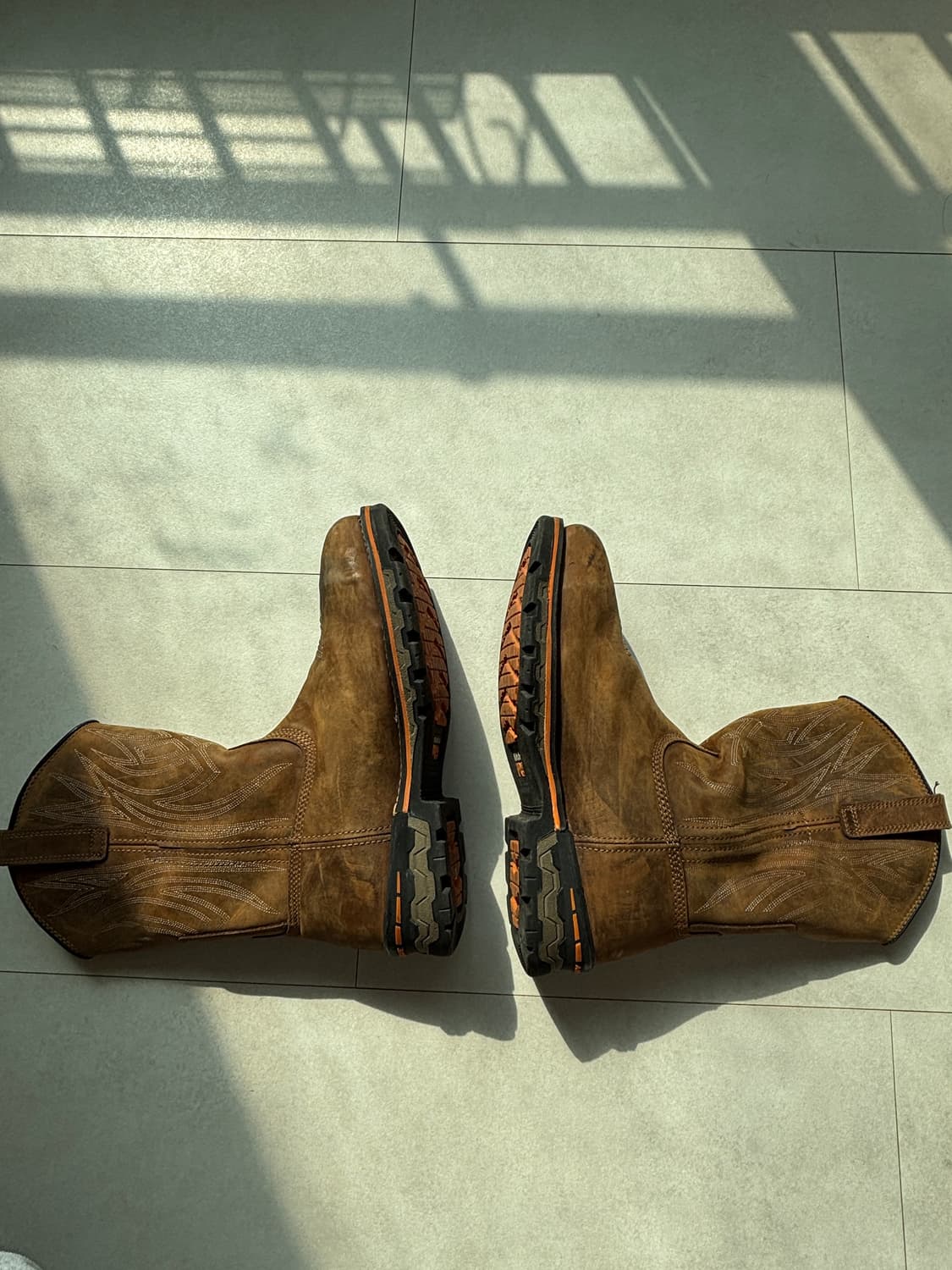 빈티지 팀버랜드 웨스턴 워크부츠 US11.5/295 엔지니어 바이커 상품이미지4