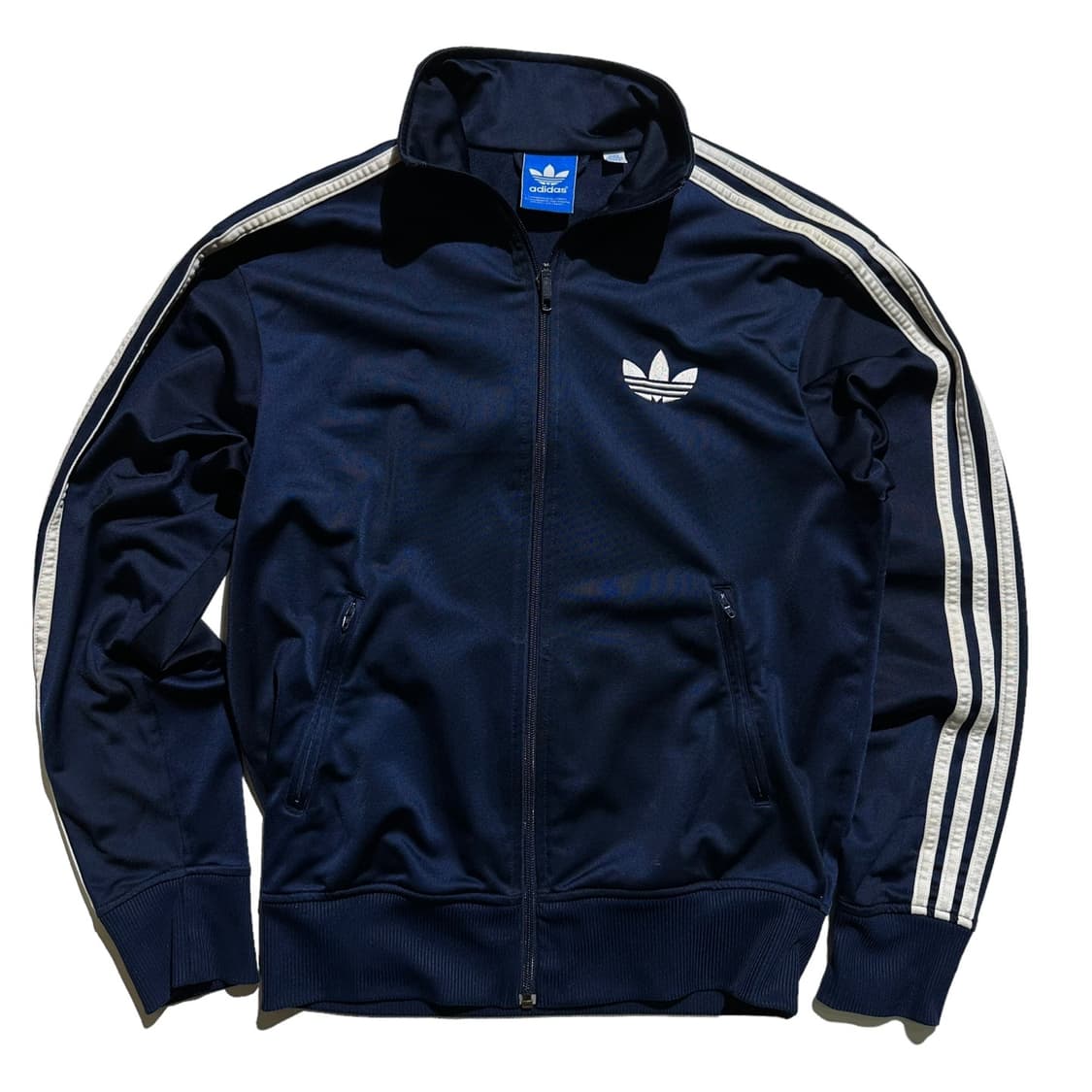 아디다스 로고 파이어버드 트랙탑 자켓 네이비 상품이미지1