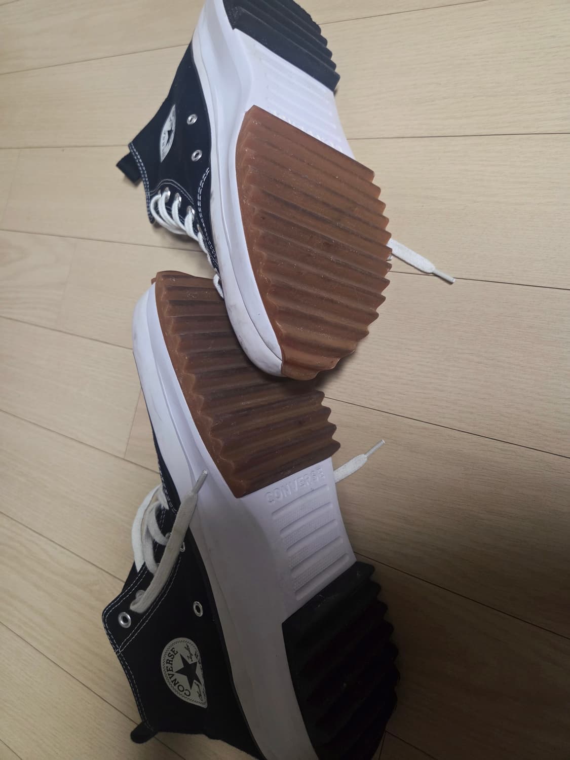 컨버스 런스타 하이크 블랙 하이 290mm 상품이미지3