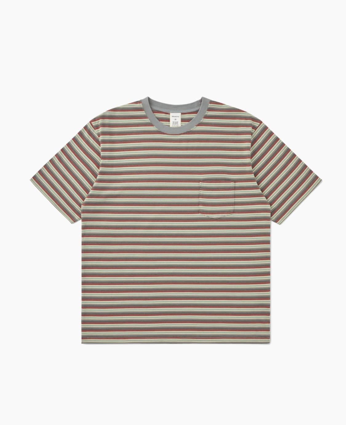보더 티 그레이 m border tee grey 상품이미지1