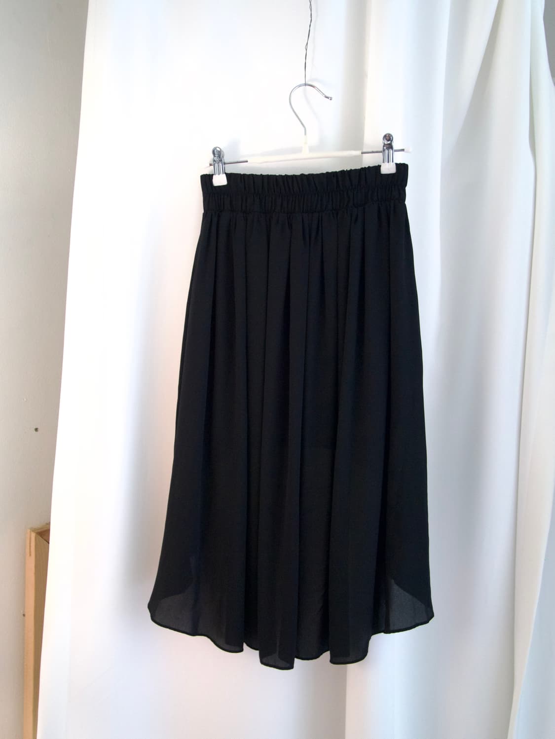 Drape zip unbalance skirt 상품이미지4