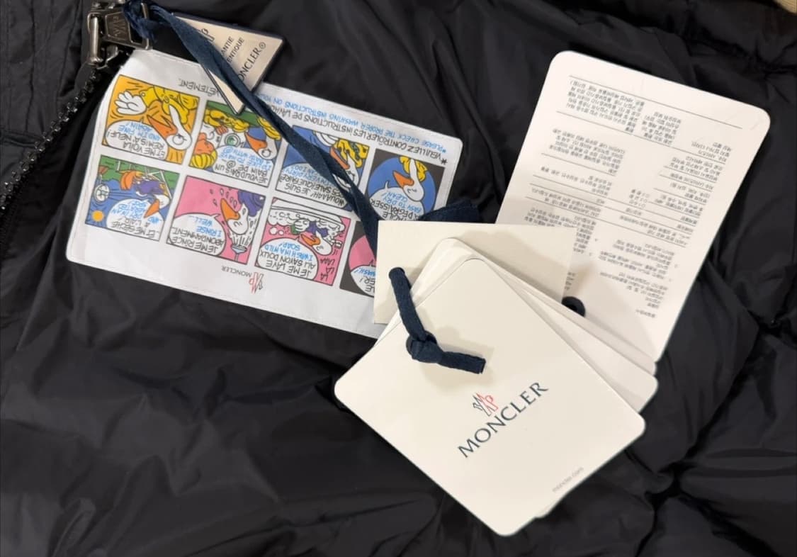 몽클레어 클루니 블랙 새상품 2사이즈 상품이미지8