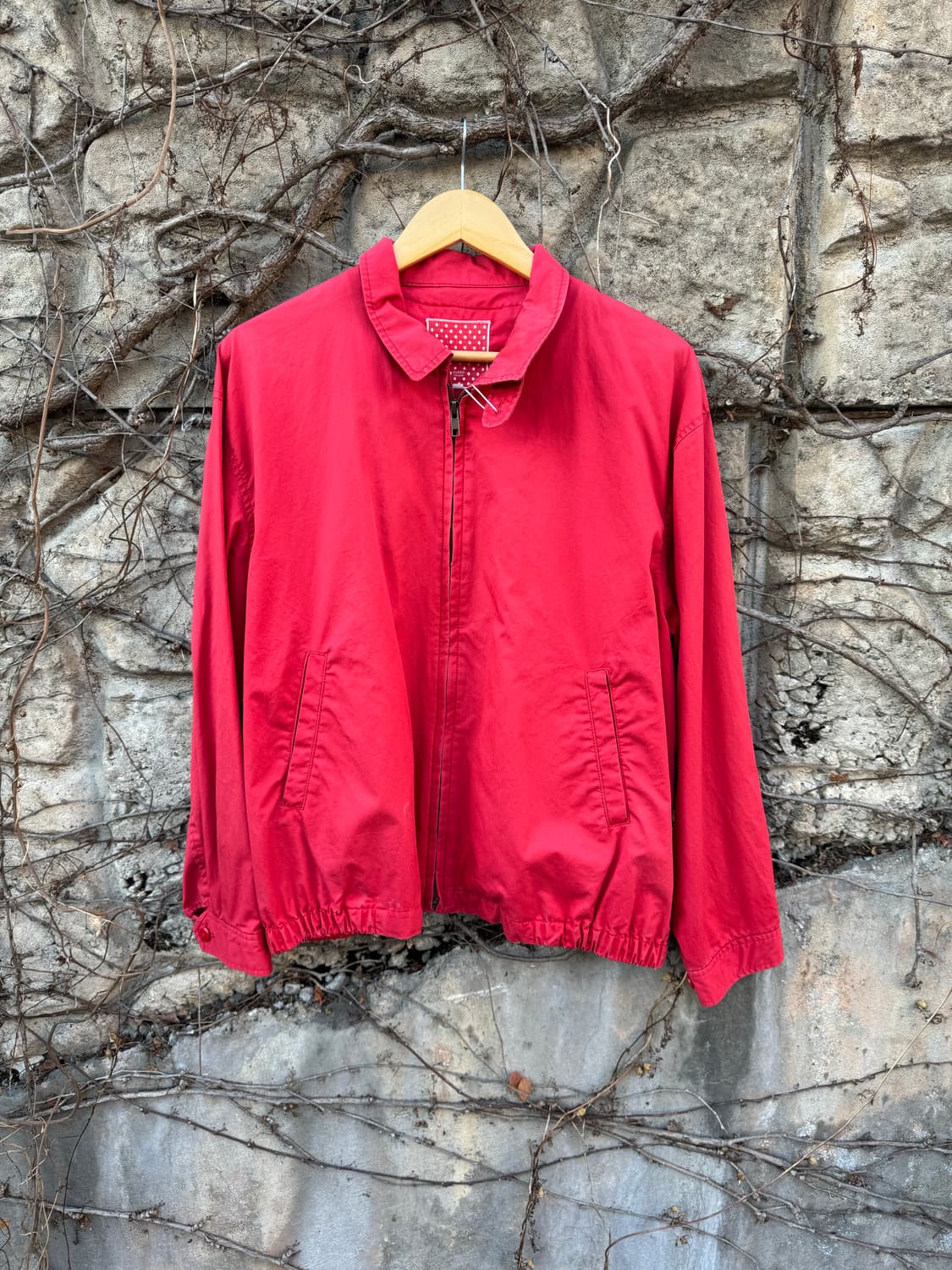 Nougat 빈티지 등 자수 페이딩 스윙톱 자켓 상품이미지1