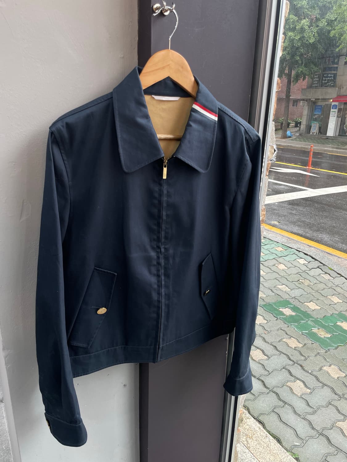1사이즈/ 톰브라운 해링턴 봄버 자켓 상품이미지1