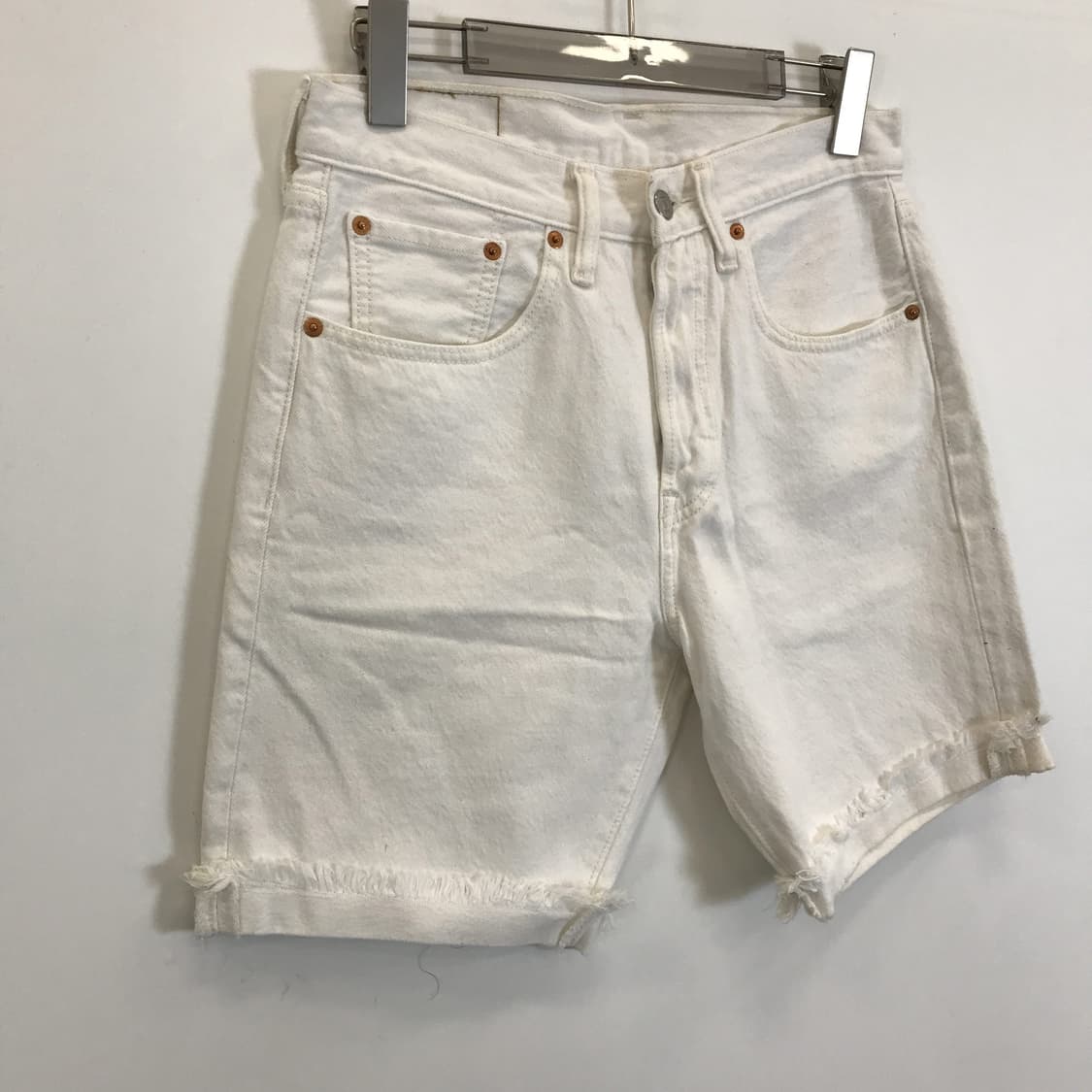 리바이스 501 CT cutoff 하프팬츠 화이트[28] 상품이미지2