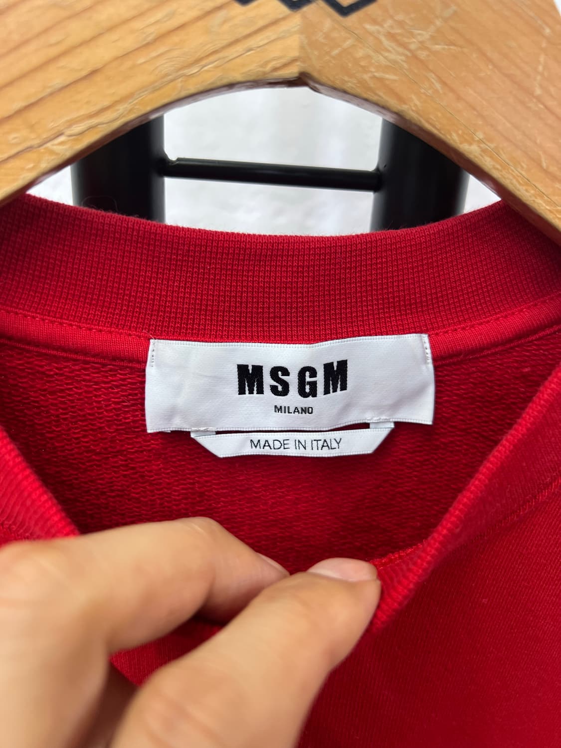 정품) MSGM 여성 맨투맨 XS 상품이미지6