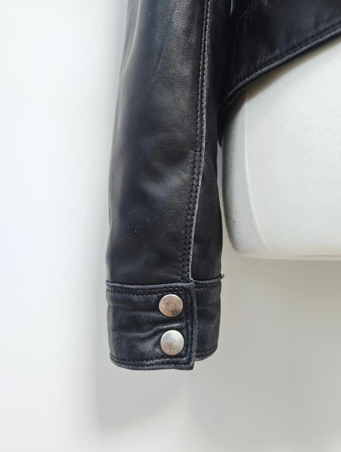 발망 양가죽 하이넥 레더자켓 점퍼 상품이미지5