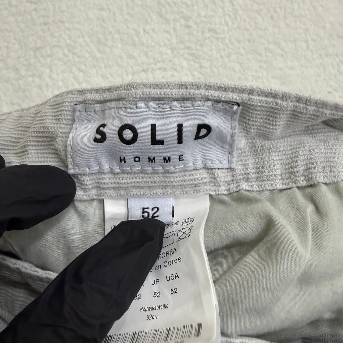 52 솔리드옴므 코듀로이 팬츠 0312T 상품이미지5