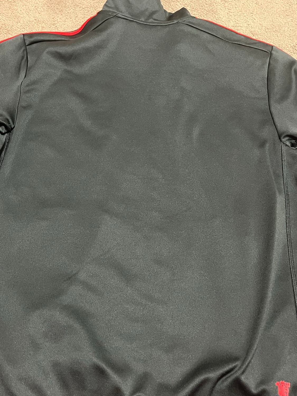 아디다스 맨유 져지 트랙탑 블랙 검정 맨체스터유나이티드 상품이미지4