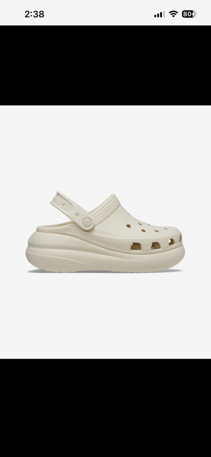 크록스 플랫폼 크러쉬 클로그 230 상품이미지1