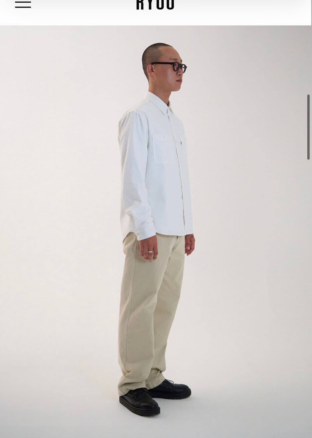 RYOO Allen 셔츠 상품이미지6