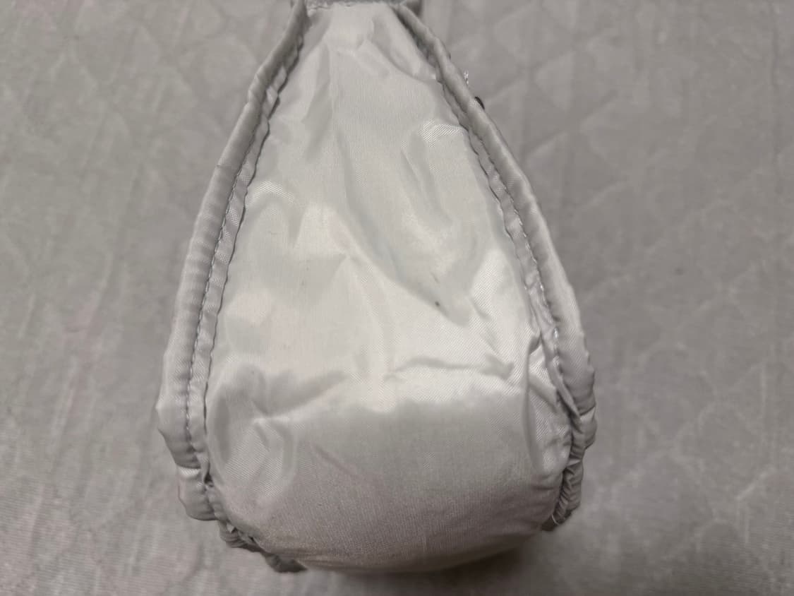 아디다스 퍼피 사틴 미니 숄더백 실버 메탈릭 빈티지 가방 상품이미지8