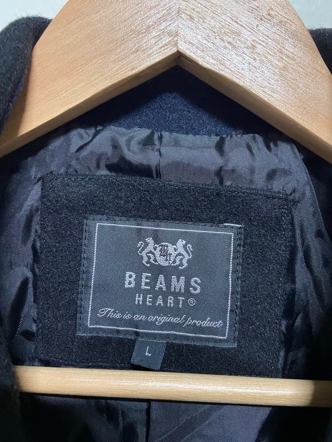 빔즈(beams) 3버튼코트 상품이미지3