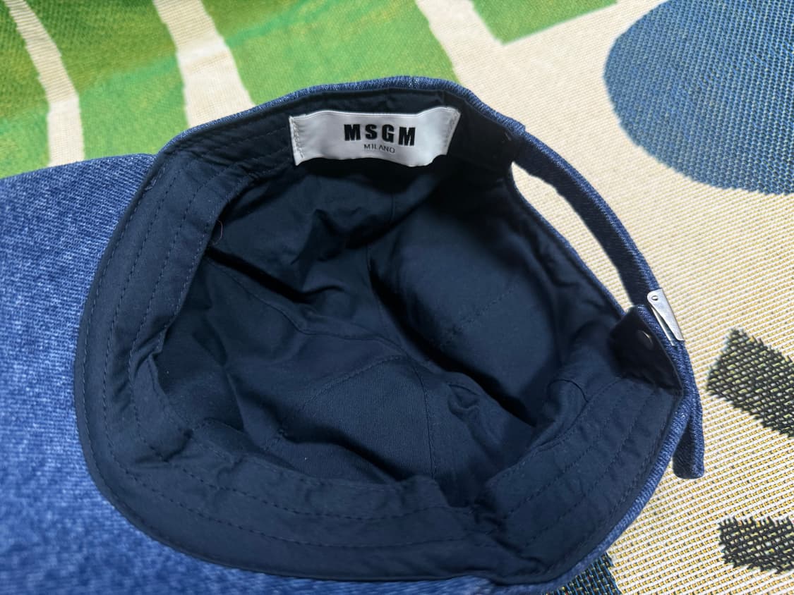 MSGM 디스트로이드 데님 볼캡 (msgm) 상품이미지4