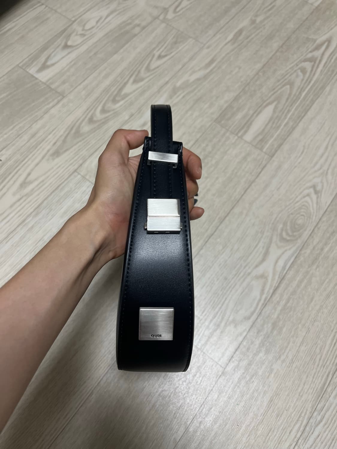 오소이 토니백 미니 블랙 새상품급 상품이미지6