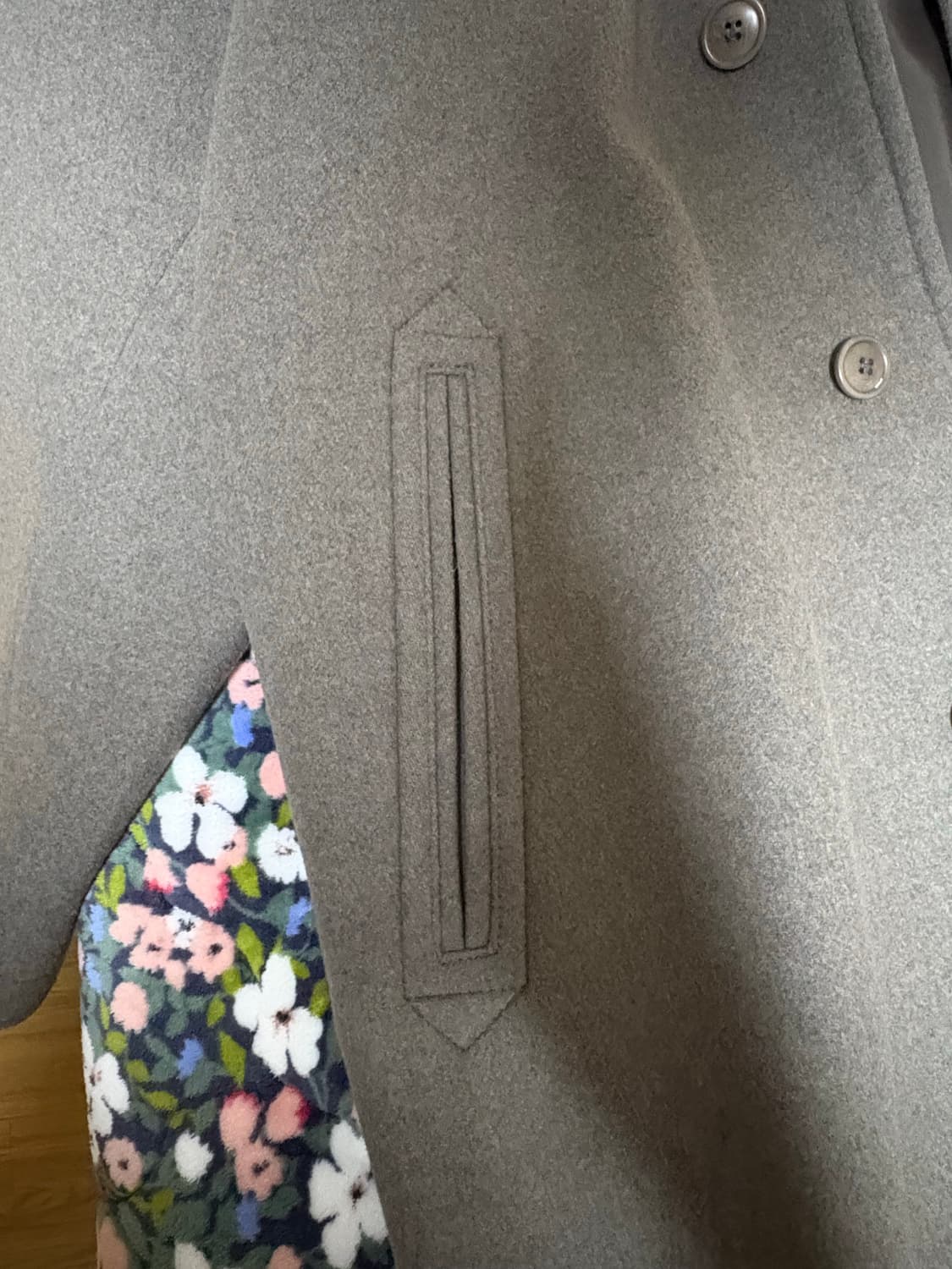 쿠어 캐시미어 블렌드 발마칸 코트 상품이미지4