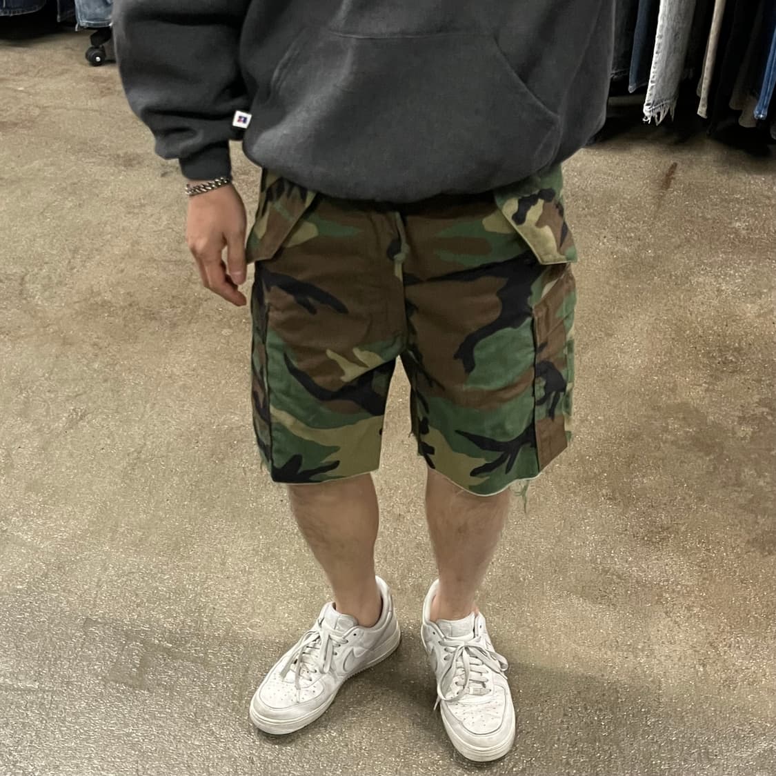 80s M-65 우드랜드 쇼츠 (~31“) 상품이미지1