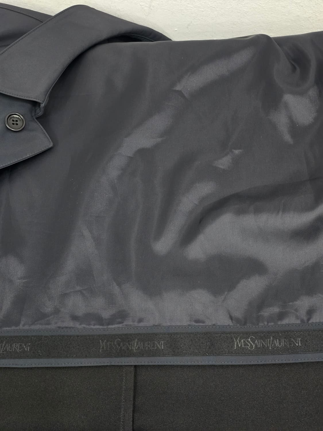 입생로랑 빈티지 트렌치 코트 상품이미지4