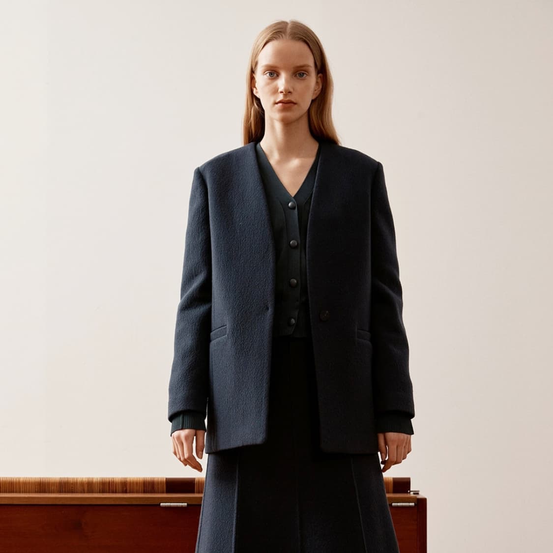 누보텐(NUVO10) 노카라 자켓 55-66  상품이미지1