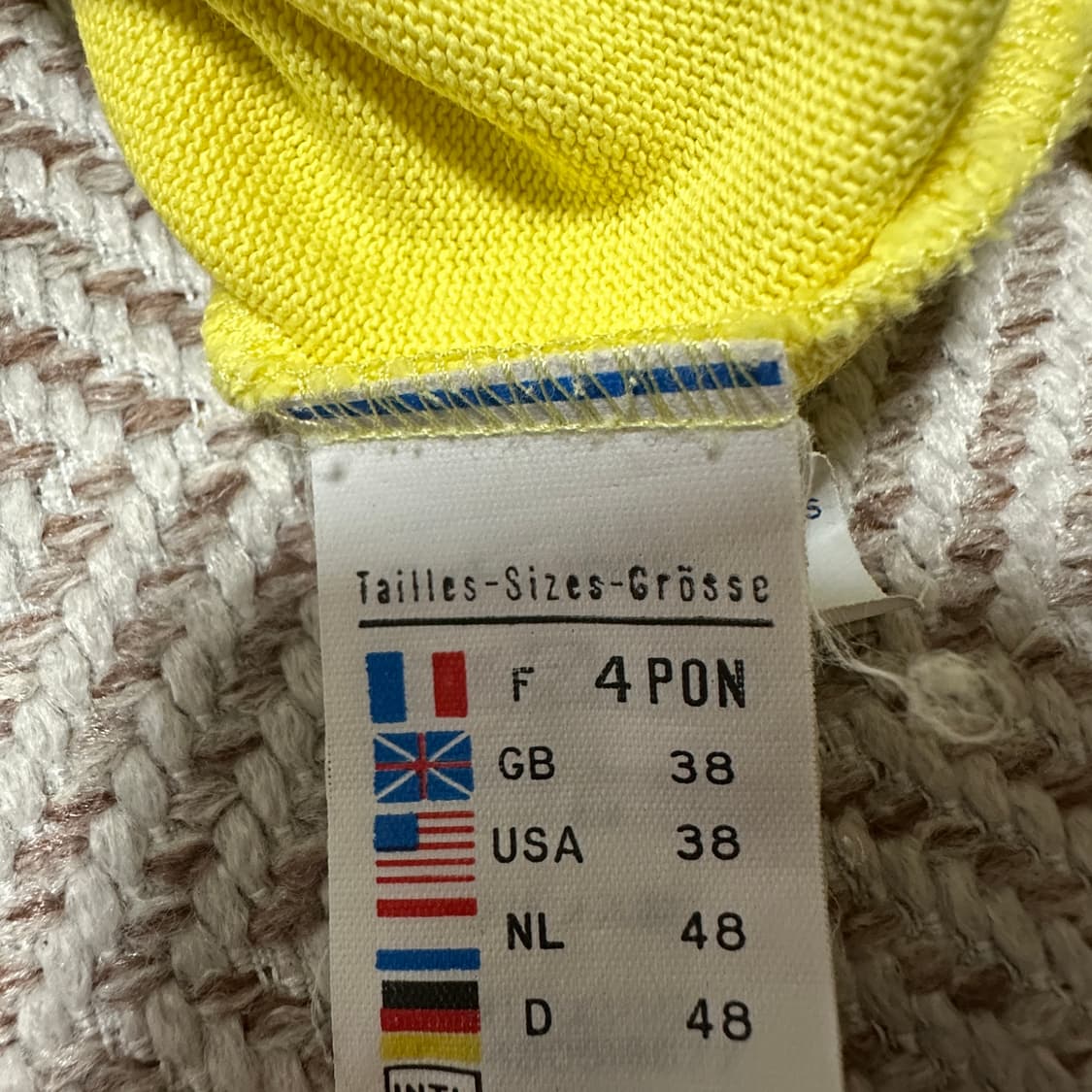 SAINT JAMES long sleeve yellow 상품이미지5