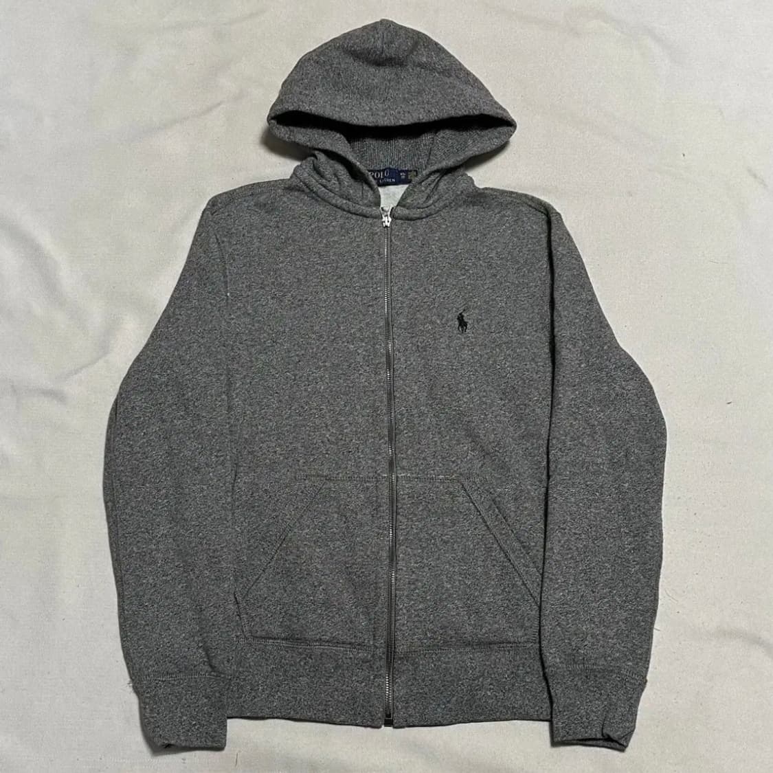 폴로랄프로렌 네이비 포니 기모 후드집업 상품이미지2