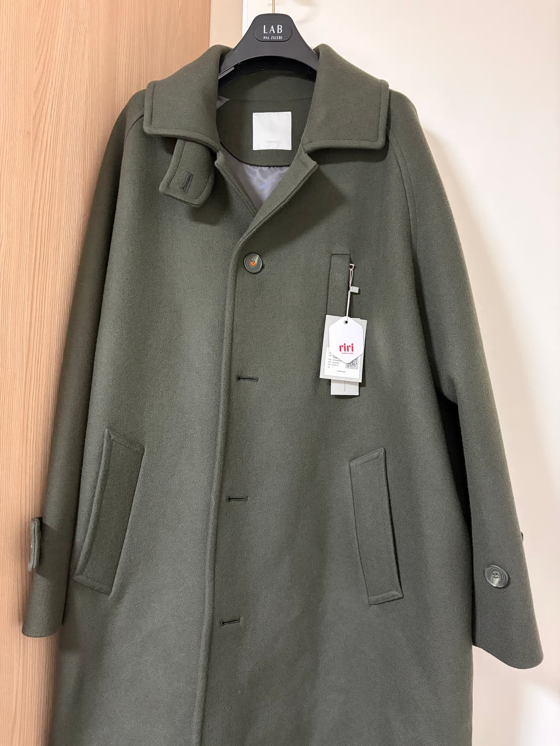 언더마이카 마제인 majanne 코트 카키 1 상품이미지3