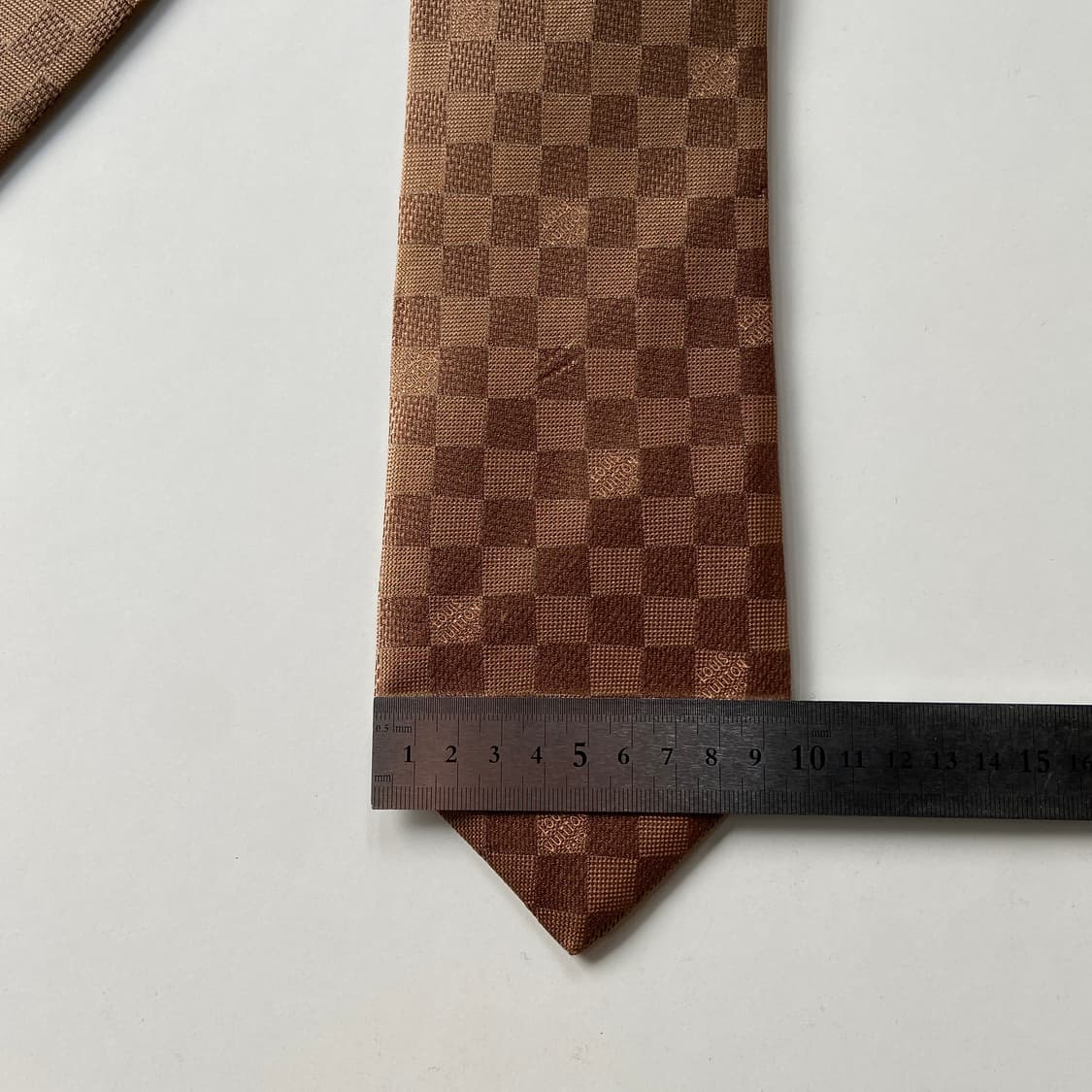 루이비통 (LOUIS VUITTON)다미에 명품 정품 넥타이 상품이미지8