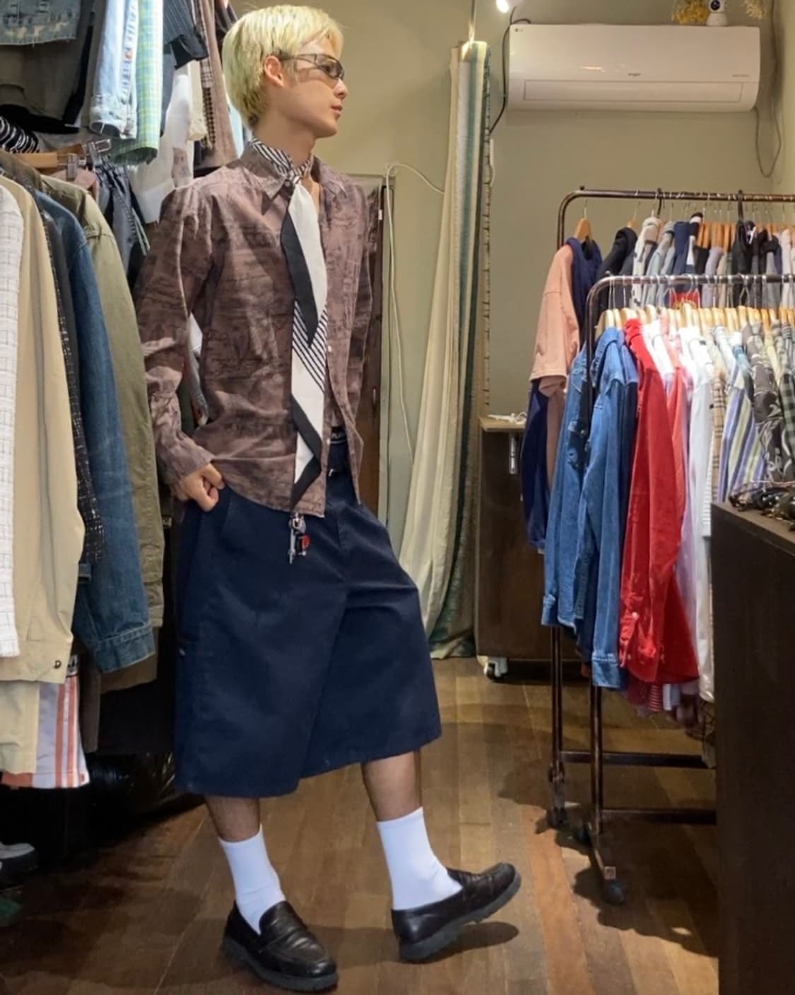 Tony Ward 패턴 셔츠 상품이미지6
