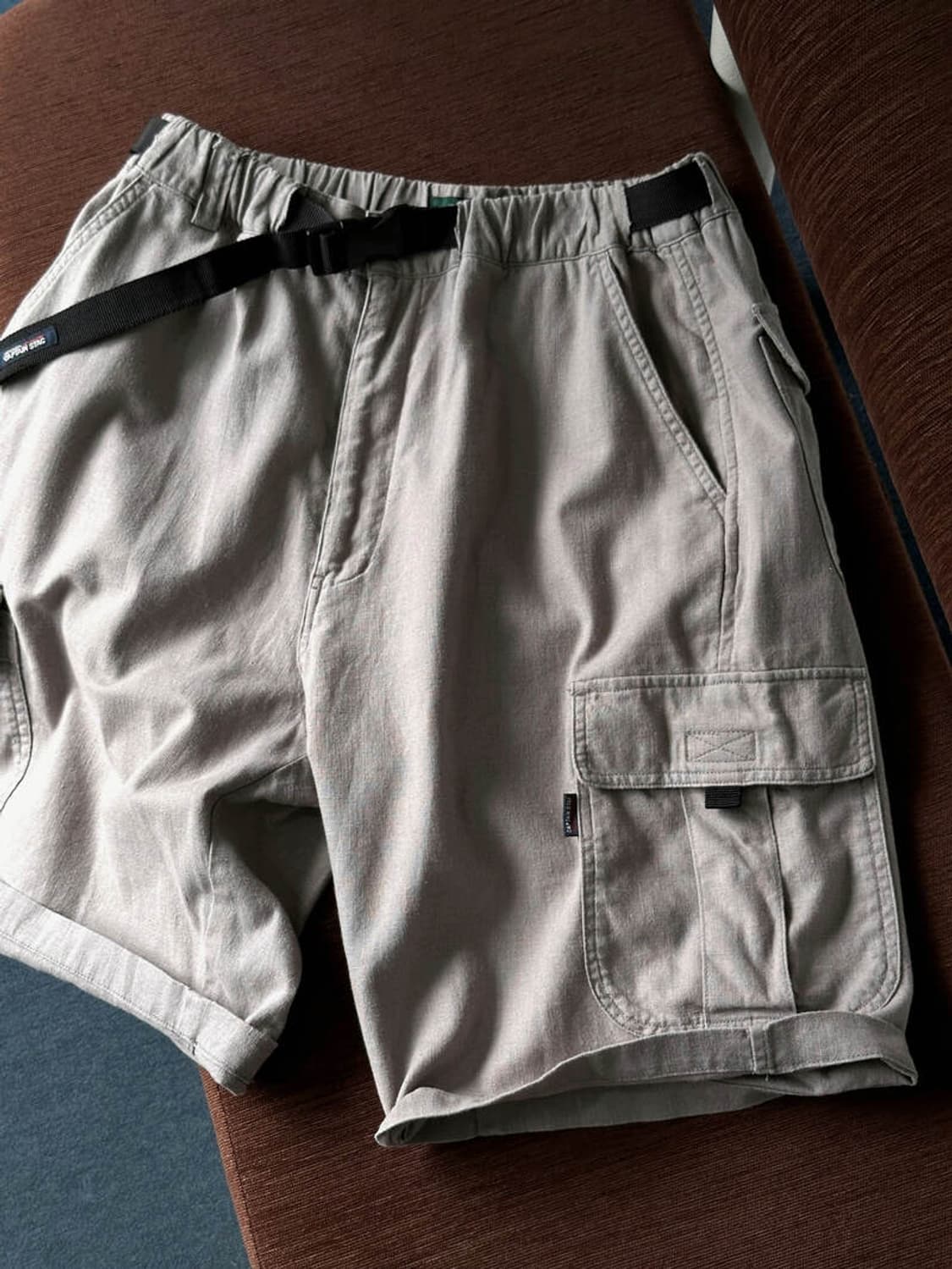 Cotton linen Utility cargo shorts 상품이미지1