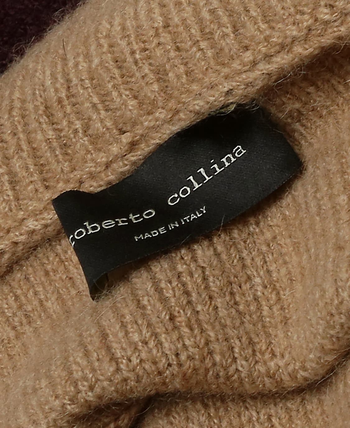 로베르토 콜리나 [Roberto Collina] 울 낙타털 터틀넥 니트 상품이미지4