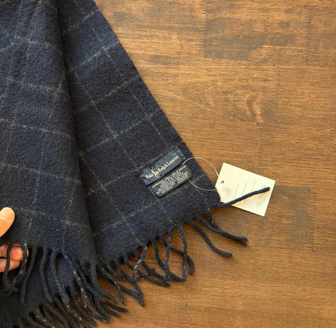 15485 - 폴로 랄프로렌 체크 울 머플러 (램스 울 100%) 상품이미지3