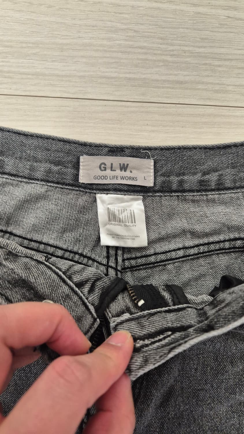 굿라이프웍스 데님 바지 L 상품이미지3